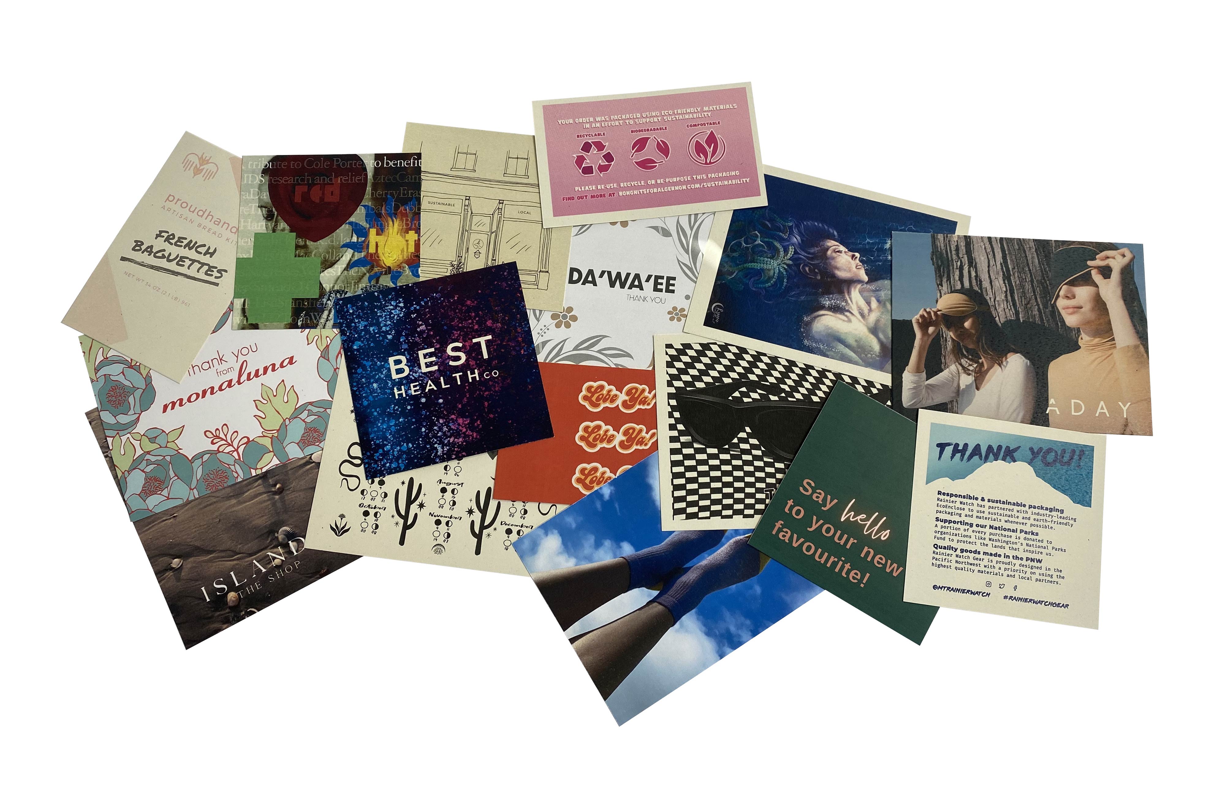 SHOP Custom Printed Notecards EcoEnclose