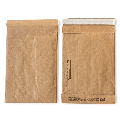 White Kraft Paper Bags - 16 x 6 x 13 - 250 Bags/Case