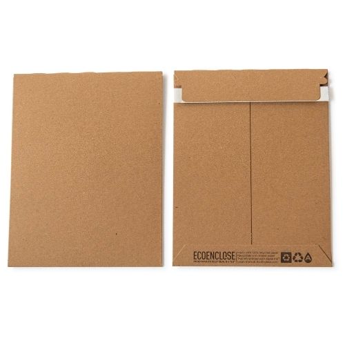 100% Recycled Rigid Mailers, Self Seal