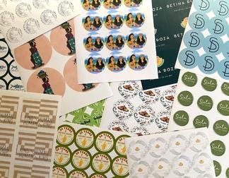 Eco Friendly Custom Wedding Stickers Envelopes Seals Recycled Initial  stickers Bespoke wedding stickers Eco stickers Create your own sticker