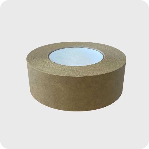 Durable Wet Water Kraft Paper Express Box High Viscosity Carton Sealing  Warning Tape Package Tape Adhesive