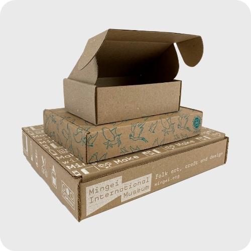 4 Size Kraft Paper Take Out Boxes Food Containers Wholesale Store