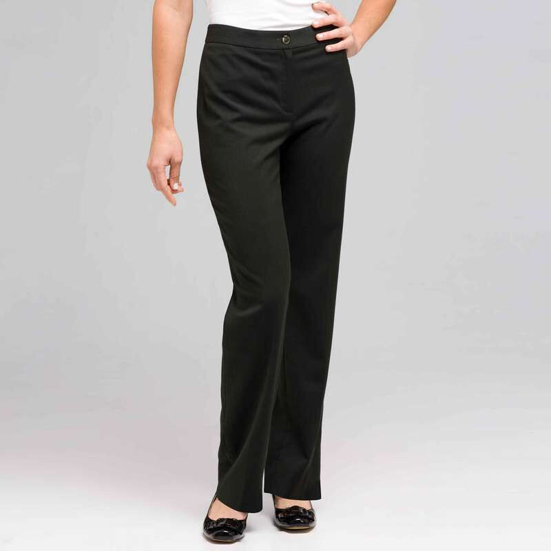Flat Front Slim Pant, Laurel, large