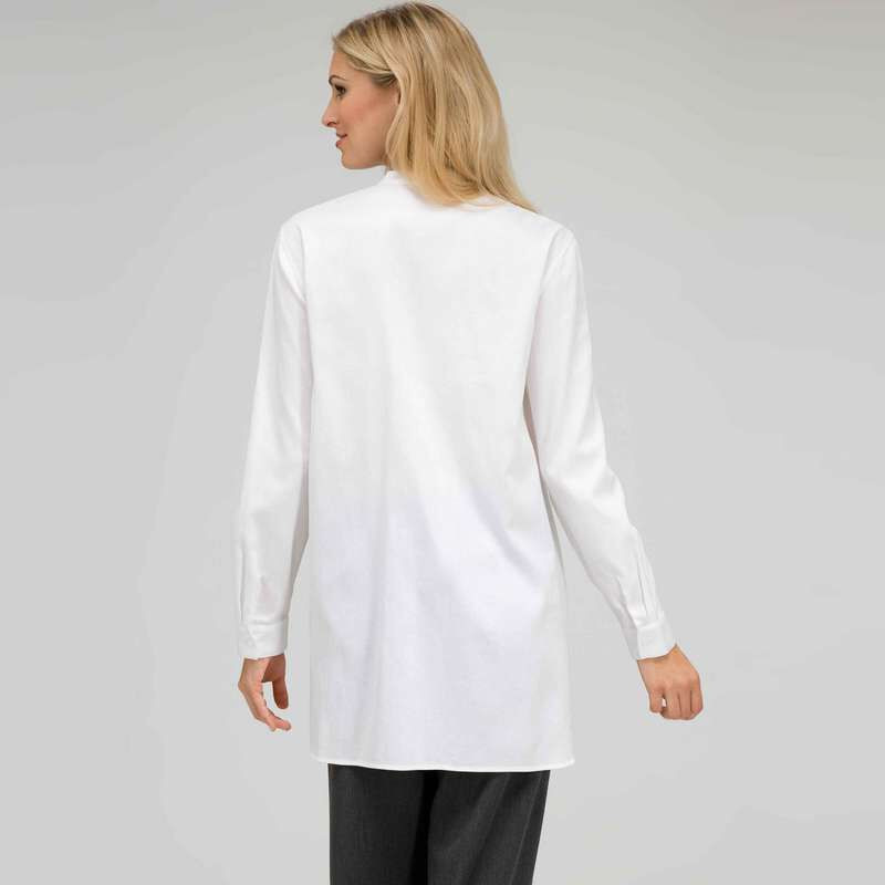 Button Down Shirt, White, large