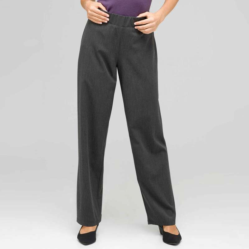 Pull On Pant, Grey Heather, large