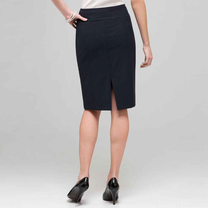 Classic Skirt, midnight navy, large