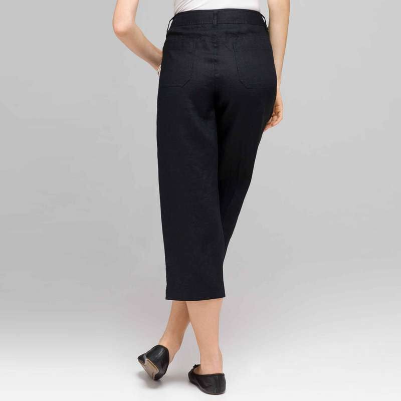 Classic Crop Pant, Black, large