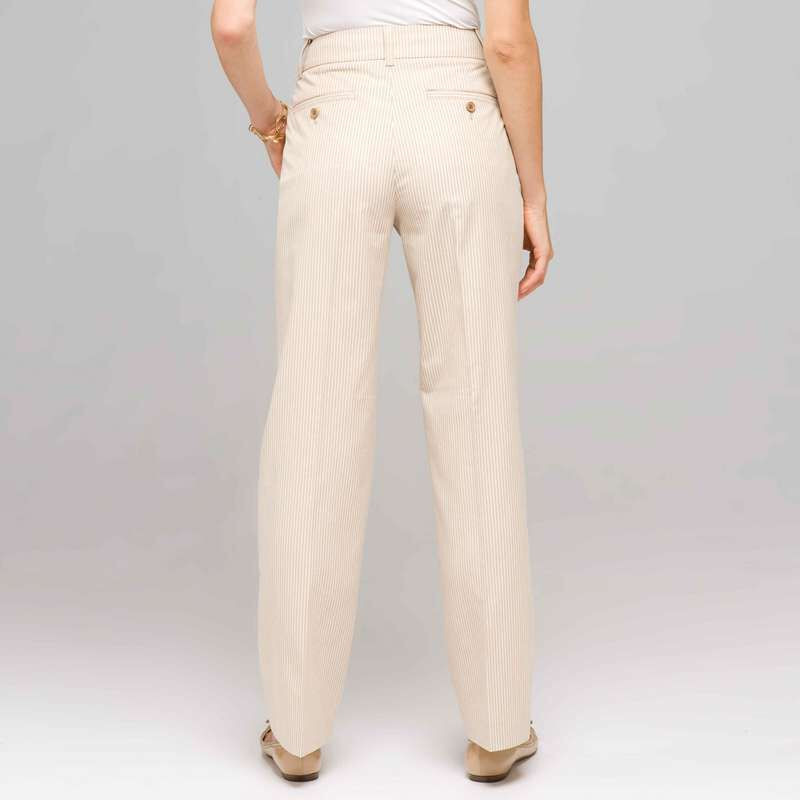 Contour Waist Pant, tan & ivory stone, large