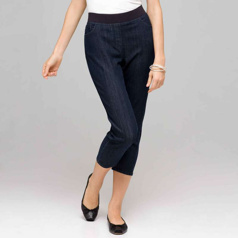 Capri Jegging, Dark Indigo, large