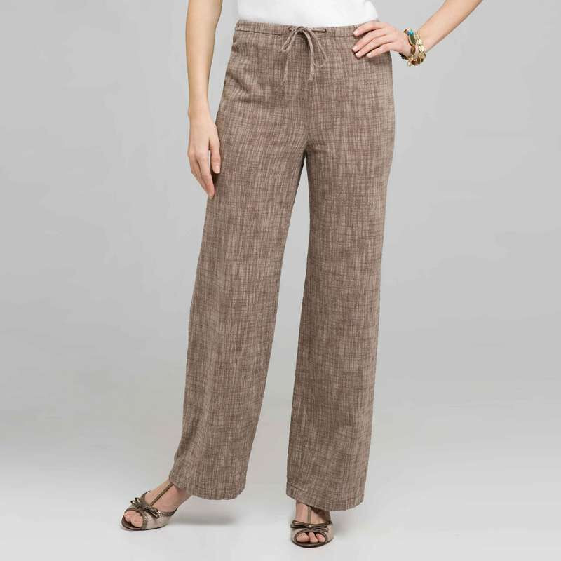 Drawcord Pant, earth brown combo, large