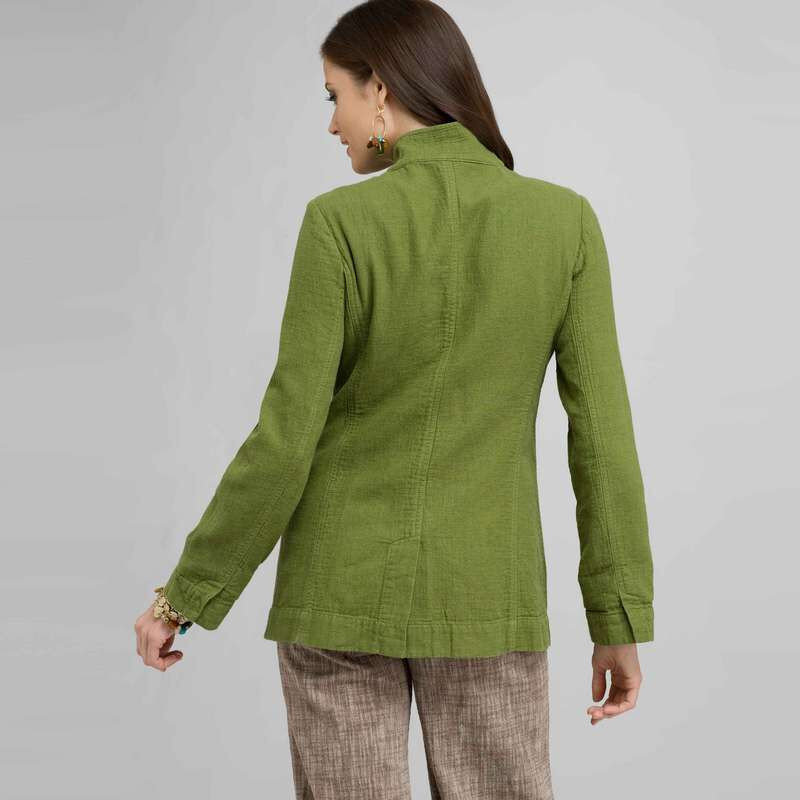 Relaxed Fit Jacket, dk sprout & toast, large