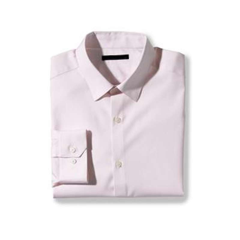 Modern Dress Shirt in Pink, Pink, large