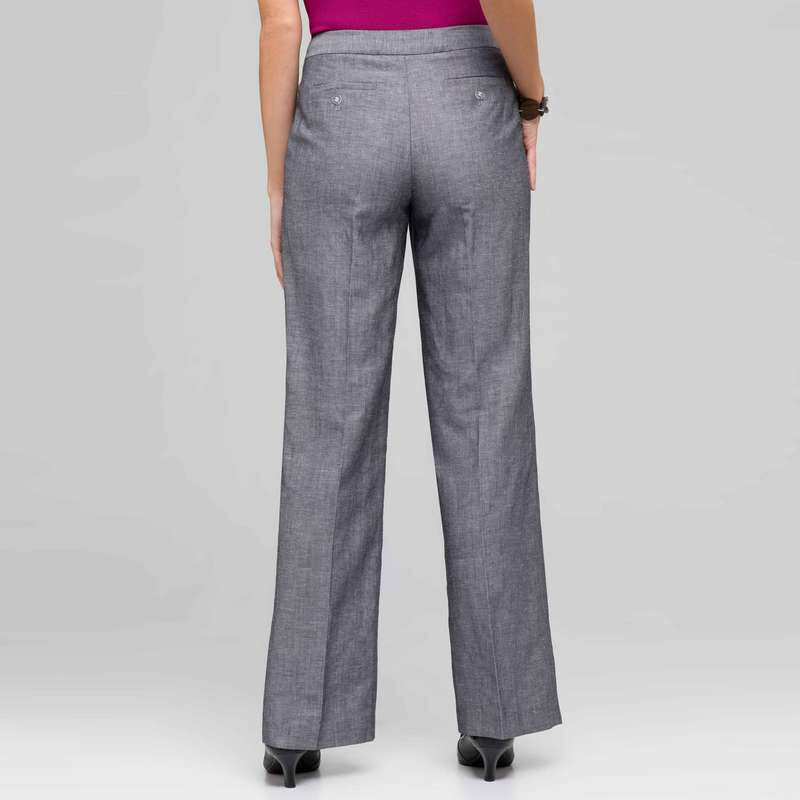 Flat Front Pant, Fern Multi, large