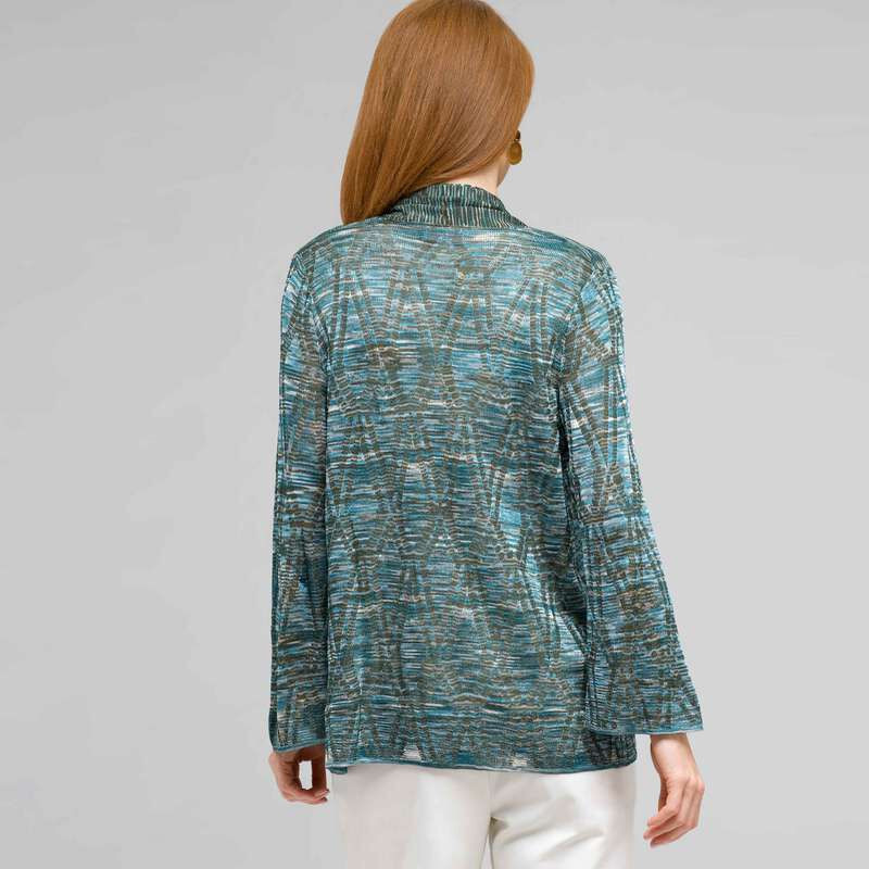 Open Front Cardigan, Multi, large