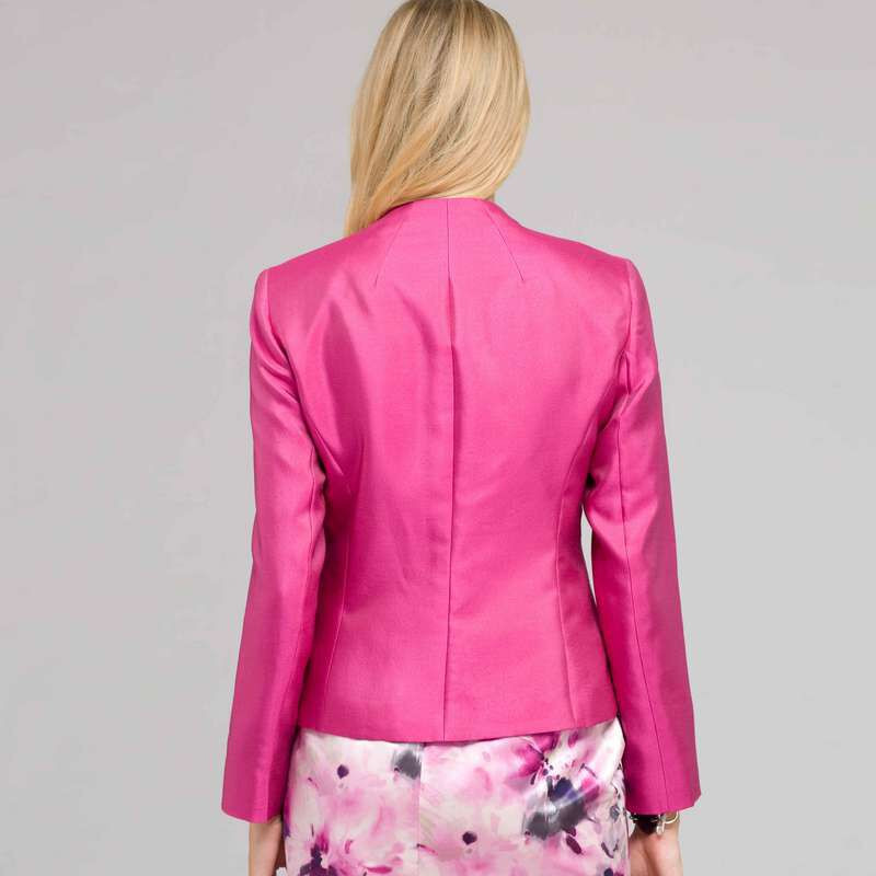 2 Flap Pocket Jacket, Cerise, large