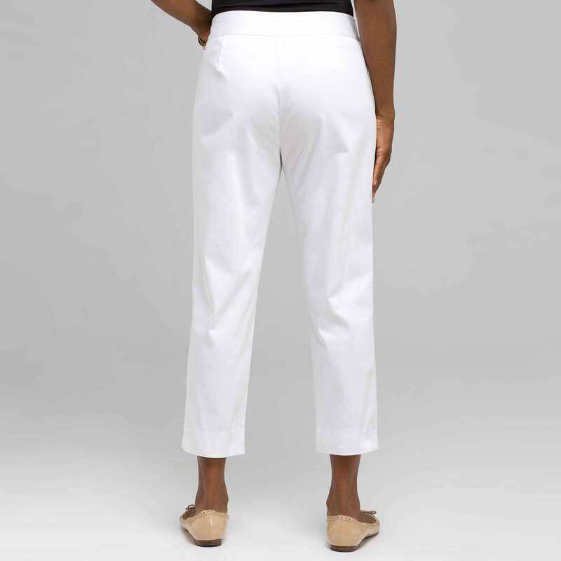 Slim Capri, White, large