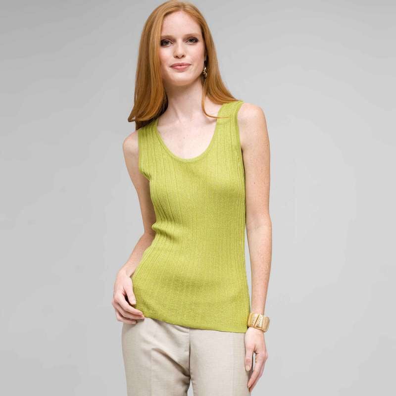 Ribbed Shell, New Dill, large