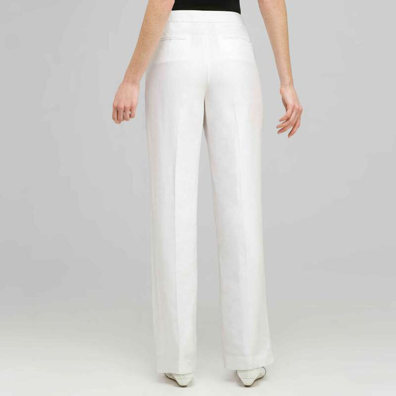 Slim Pant., White, large