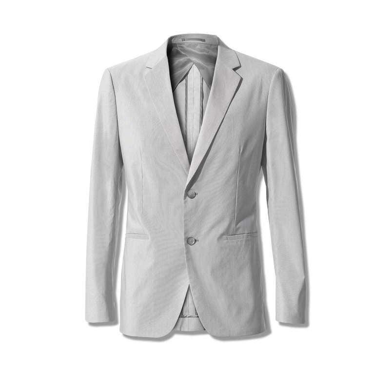 Modern Sport Coat, Gray, large