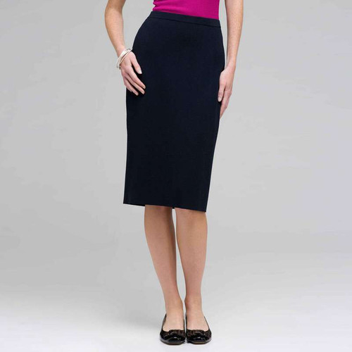 Long Pencil Skirt, Ink, large
