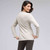 Long Sleeve Cardigan, Light Caraway Heather, large