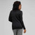 Draped Cowl Neck, Black, large