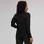 Long Sleeve Texture Stitch Cardigan, Black, large
