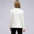 Long Sleeve Ruffle Front Cardigan, Sugar, large