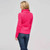 Wool Blend Turtle Neck Sweater, Begonia Pink, large