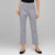 Striped Crop Pants, swiss navy & white, large