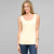 Lace Trim Tank, custard, large