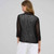 Open Front Cardigan, Black, large