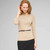 Belted Ribbed Boat Neck Sweater, New Rattan, large
