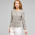 Button Front Jacket, Fern Multi, large