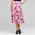 Long Floral Pintucked Skirt, Tulip Multi, large