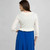 Ruffle Cardigan, Ivory, large