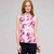 Sleeveless Pleated Floral Front Blouse, Tulip Multi, large