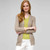 Open Front Cardigan, Stone, large