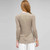 Open Front Cardigan, Stone, large