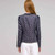 Textured Zip Front Jacket, Ink Multi, large