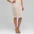 Floral Print Pencil Skirt., Ivory Multi, large