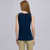 Cut Away Tank, Navy Sky, large