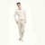 Front Rise Straight Leg Pants, Beige, large