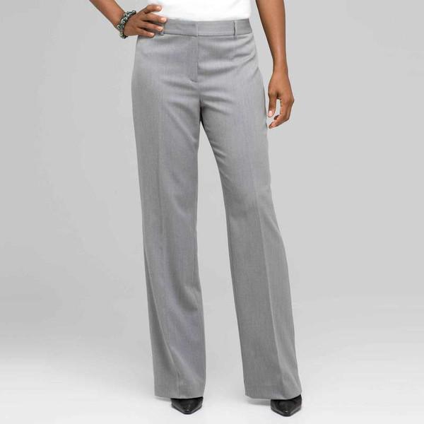 Flat Front Classic Pant, Zinc Heather, large