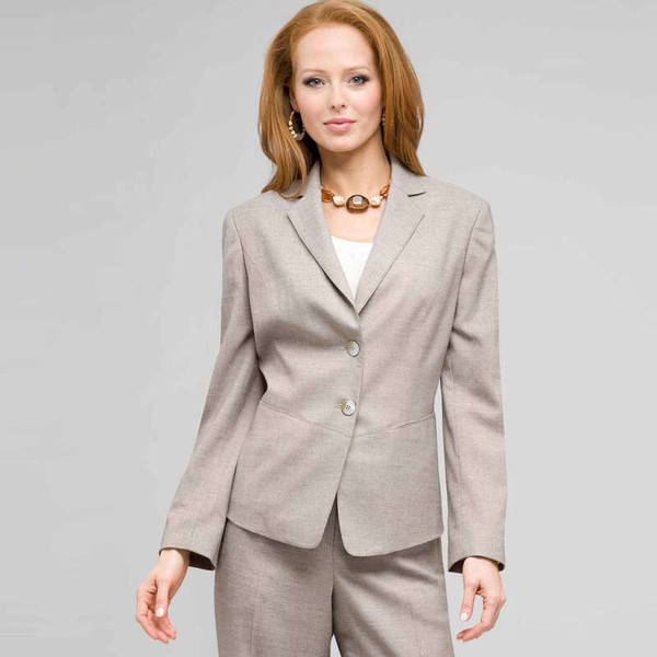 2 Button Front Jacket, Stone Multi, large