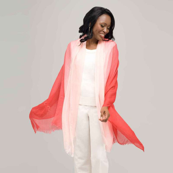 Multi Color Scarf, Green, large