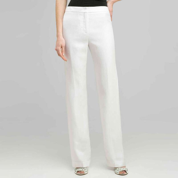 Slim Pant., White, large