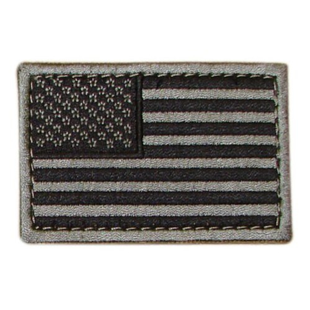 Rescue Essentials PVC Cross Patch, Velcro-Backed - Blue on Black 