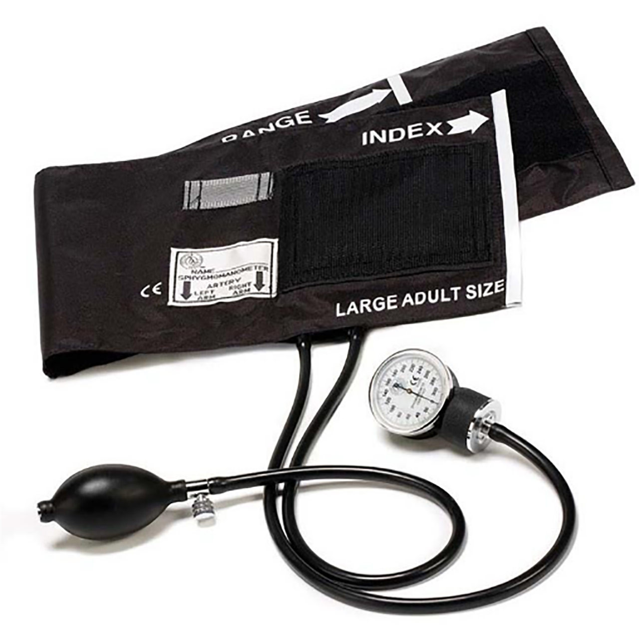 Medline Large Adult Handheld Aneroid Sphygmomanometer