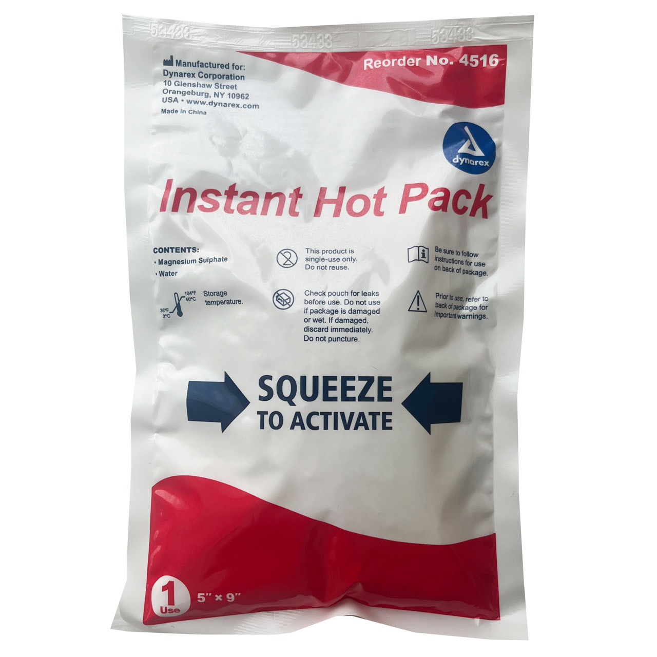 Disposable Instant Hot Pack